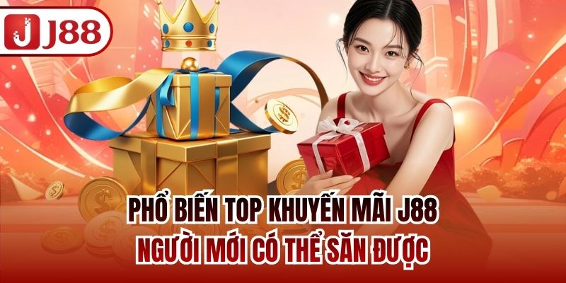 Phổ biến top khuyến mãi J88 người mới có thể săn được